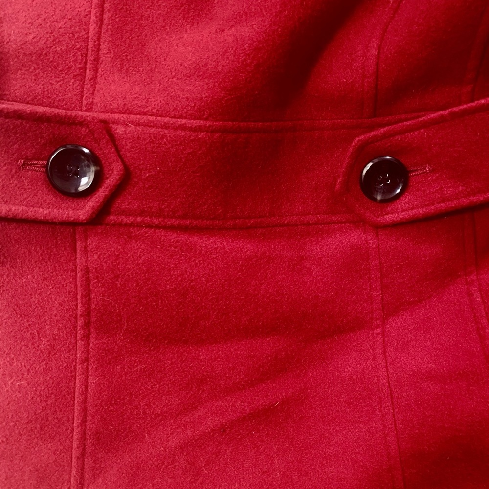 Style & Co - Red wool coat - Picture 5 of 6